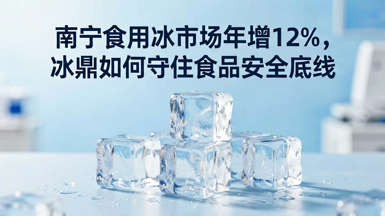南宁食用冰市场年增12%，冰鼎如何守住食品安全底线